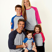 Toddler Vintage Fine Jersey 3/4-Sleeve Baseball T-Shirt