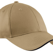 Cotton Twill Sandwich Bill Cap